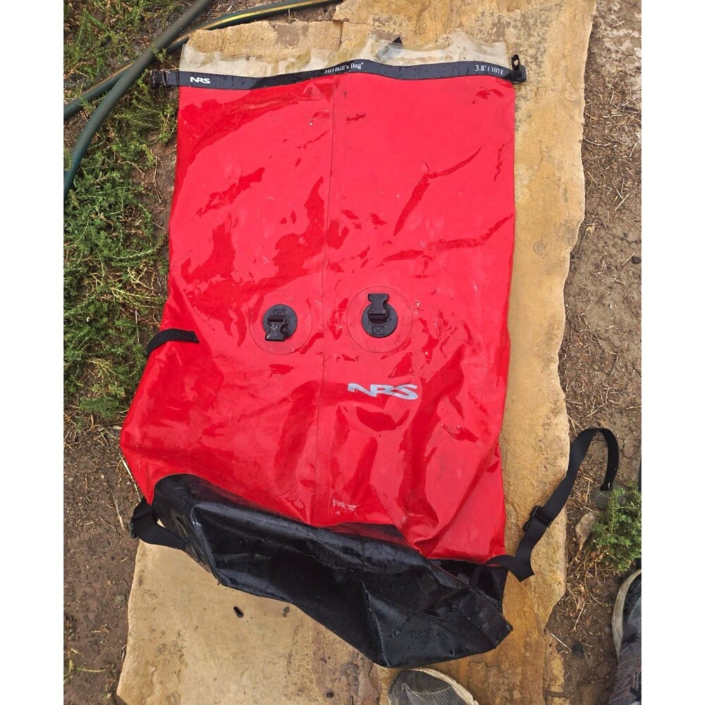 NRS HD Bill's Bag 3.8 107L (3.8 ft) Roll-Top Dry Bag - Red